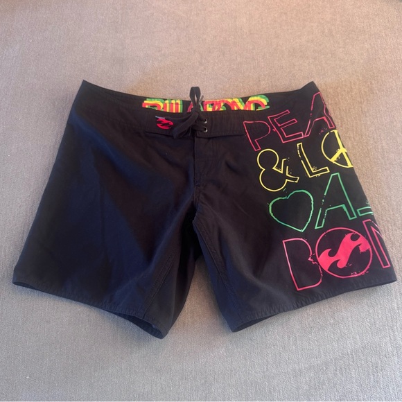 Billabong Y2K Black Board Shorts - Picture 1 of 6